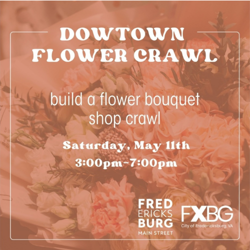 Downtown Flower Crawl Saturday, May 11, 2024
